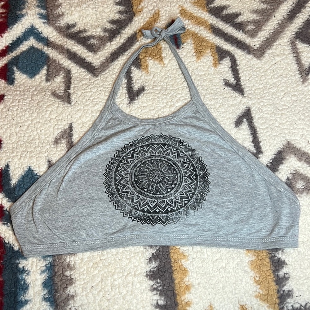 LA Hearts halter top